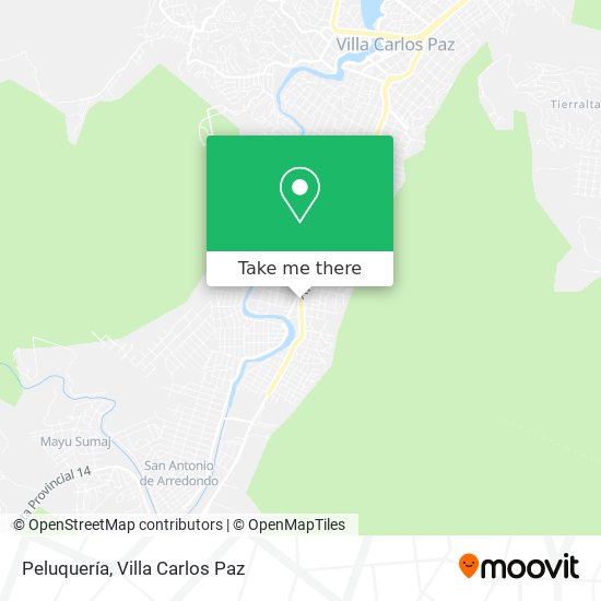 Peluquería map