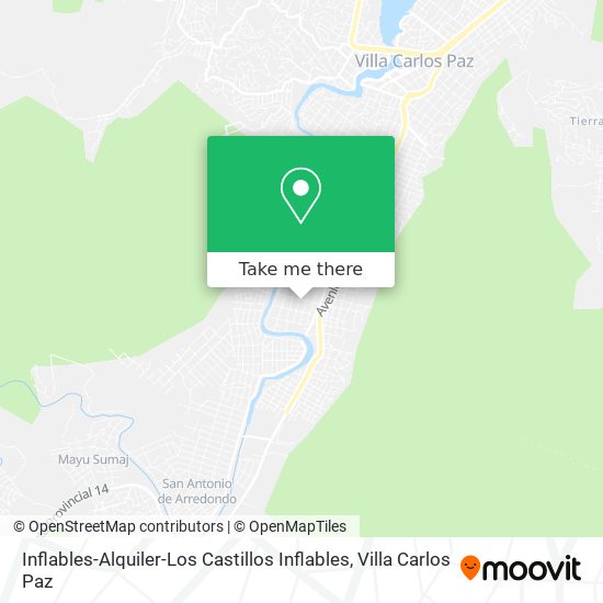 Mapa de Inflables-Alquiler-Los Castillos Inflables