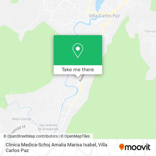 Clinica Medica-Schoj Amalia Marisa Isabel map