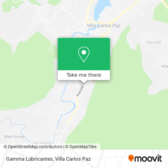 Gamma Lubricantes map