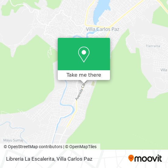 Mapa de Librería La Escalerita