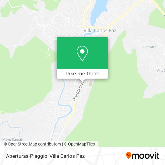 Mapa de Aberturas-Piaggio