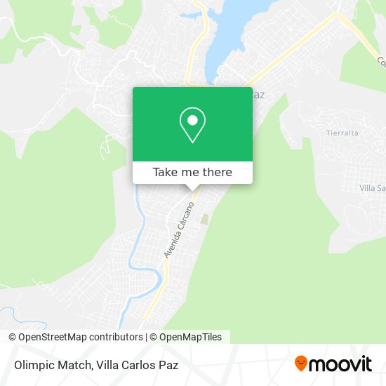 Mapa de Olimpic Match