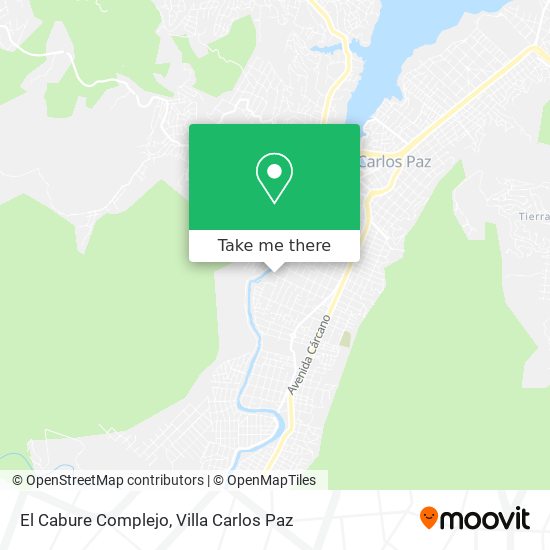 El Cabure Complejo map