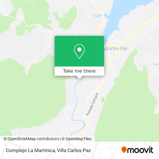Complejo La Martinica map