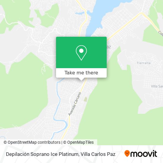 Mapa de Depilación Soprano Ice Platinum
