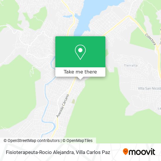 Fisioterapeuta-Rocio Alejandra map