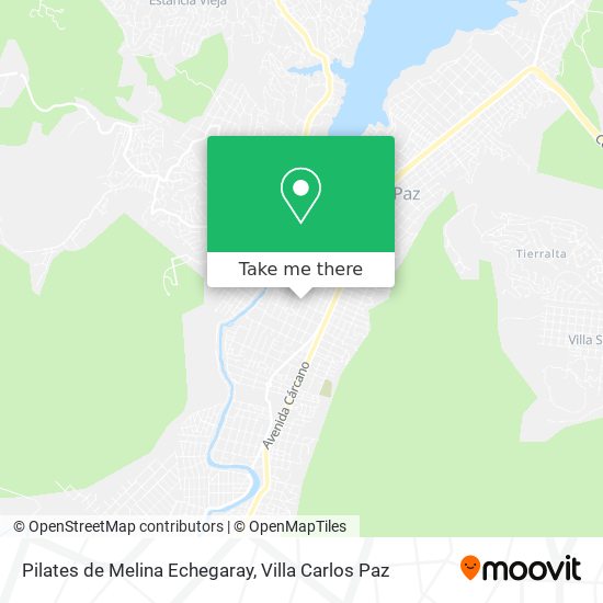 Pilates de Melina Echegaray map