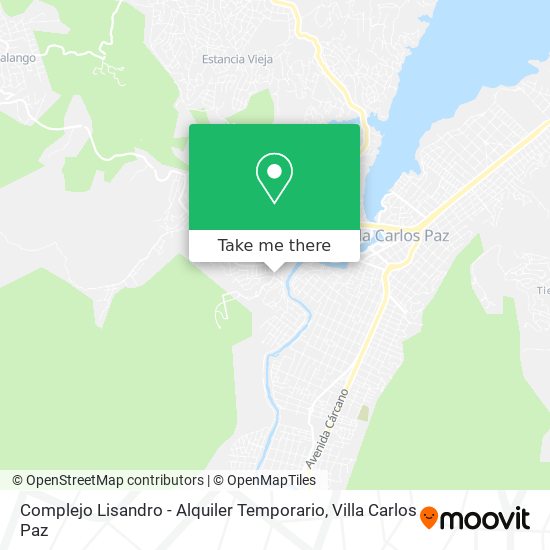 Complejo Lisandro - Alquiler Temporario map