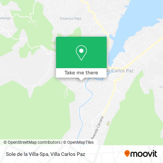 Sole de la Villa-Spa map