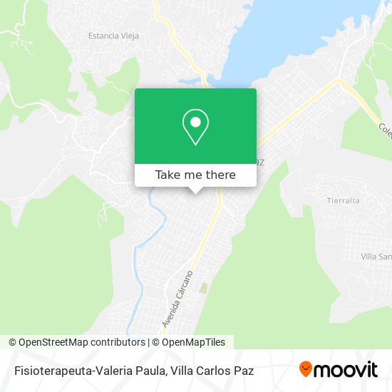 Fisioterapeuta-Valeria Paula map