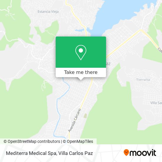 Mediterra Medical Spa map