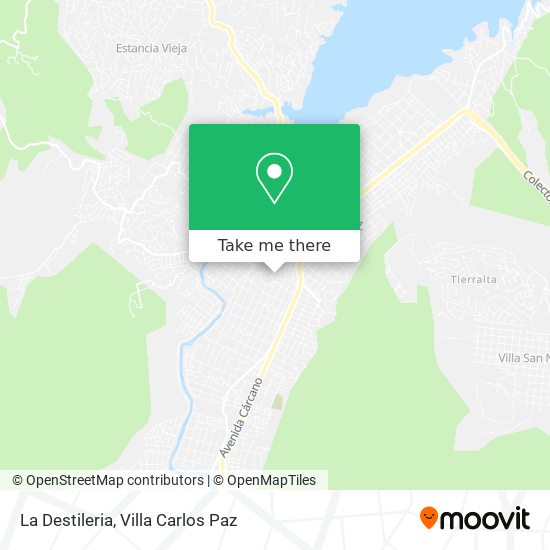 Mapa de La Destileria