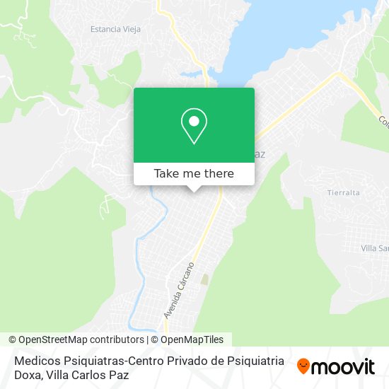 Medicos Psiquiatras-Centro Privado de Psiquiatria Doxa map