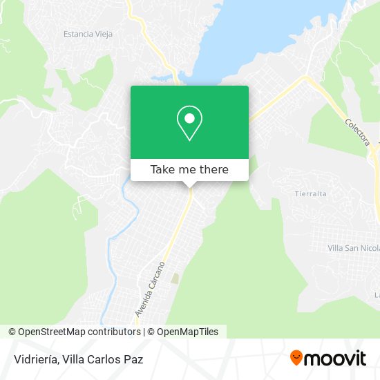 Mapa de Vidriería