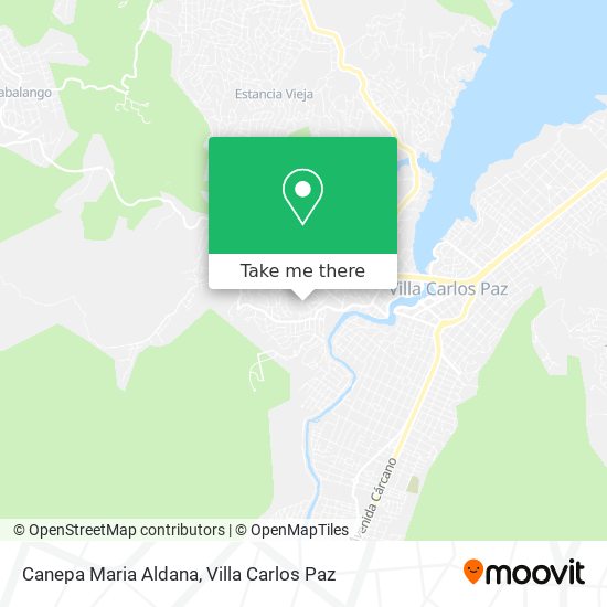 Canepa Maria Aldana map