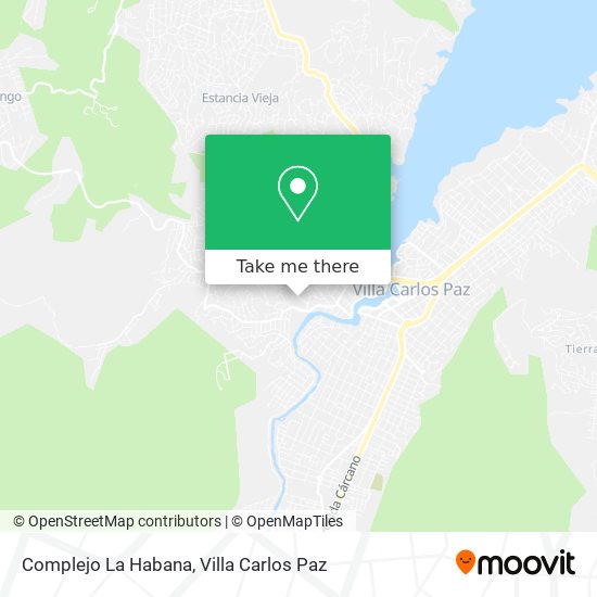 Complejo La Habana map