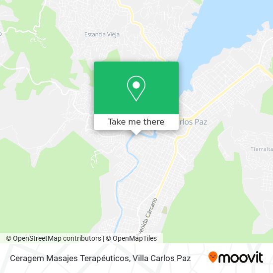 Mapa de Ceragem Masajes Terapéuticos