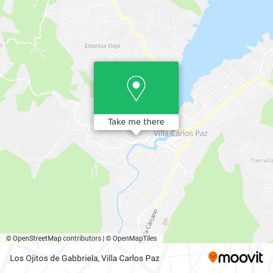 Mapa de Los Ojitos de Gabbriela