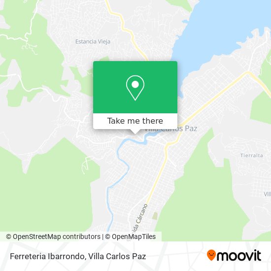 Mapa de Ferreteria Ibarrondo