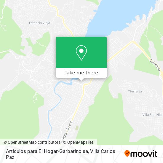Articulos para El Hogar-Garbarino sa map