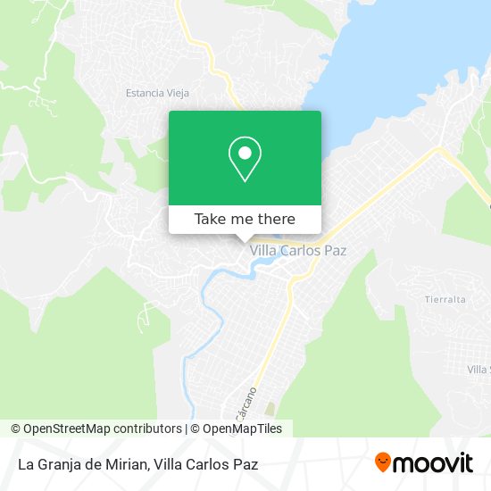 La Granja de Mirian map