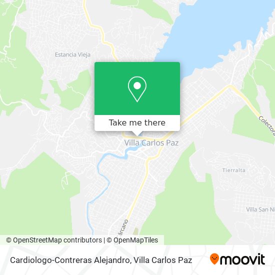 Mapa de Cardiologo-Contreras Alejandro