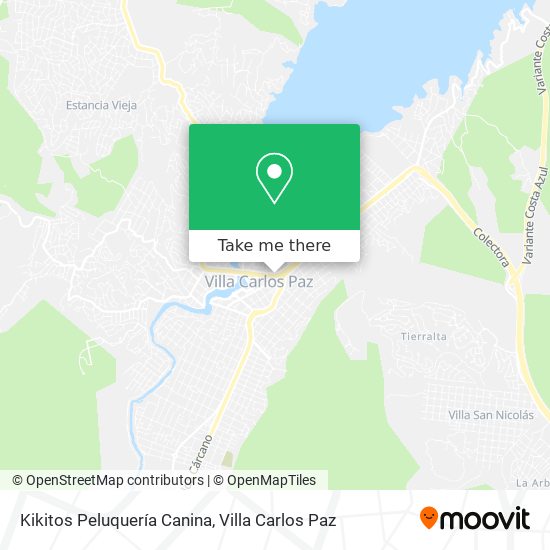 Mapa de Kikitos Peluquería Canina