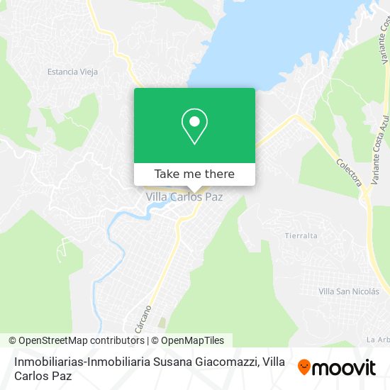Inmobiliarias-Inmobiliaria Susana Giacomazzi map