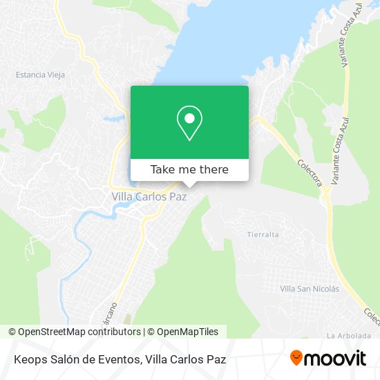 Keops Salón de Eventos map