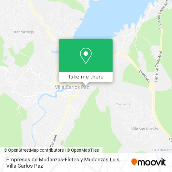 Empresas de Mudanzas-Fletes y Mudanzas Luis map