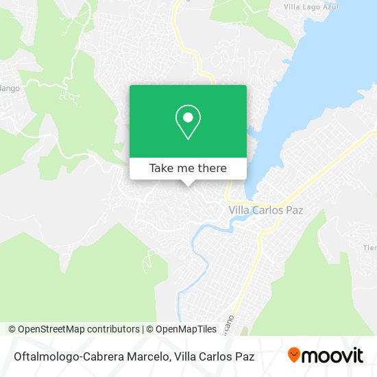 Mapa de Oftalmologo-Cabrera Marcelo