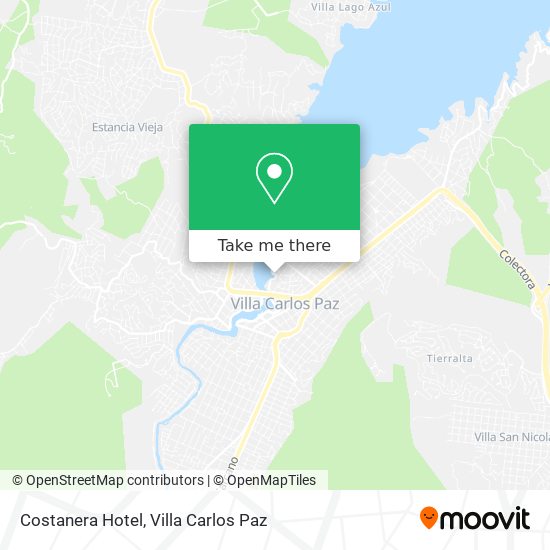 Costanera Hotel map