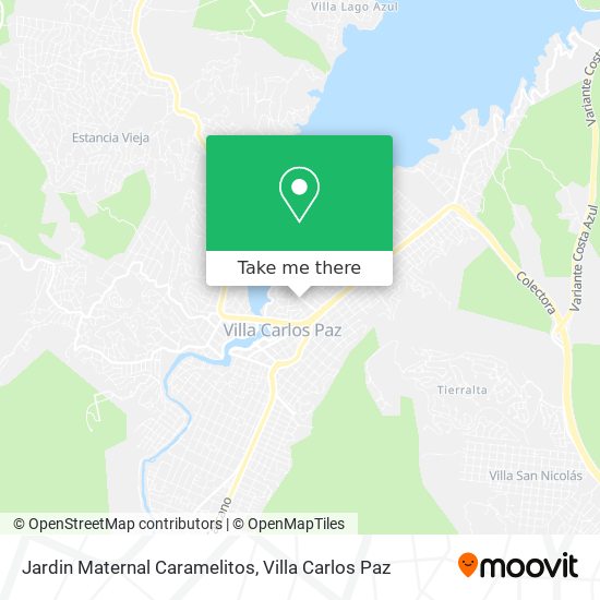 Mapa de Jardin Maternal Caramelitos
