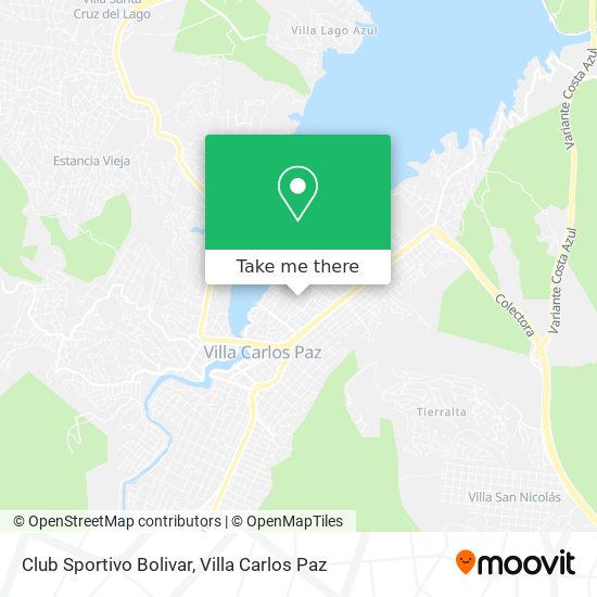 Mapa de Club Sportivo Bolivar