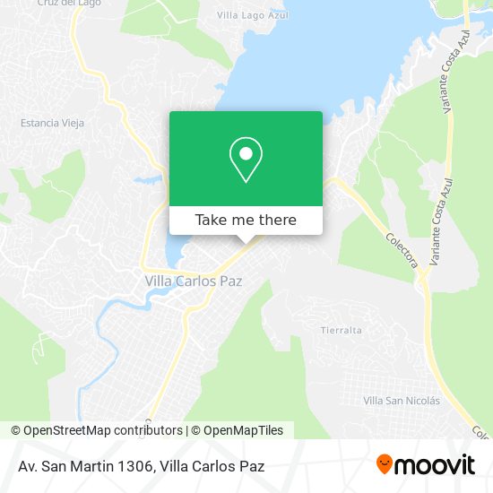 Mapa de Av. San Martin 1306
