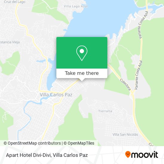 Mapa de Apart Hotel Divi-Divi