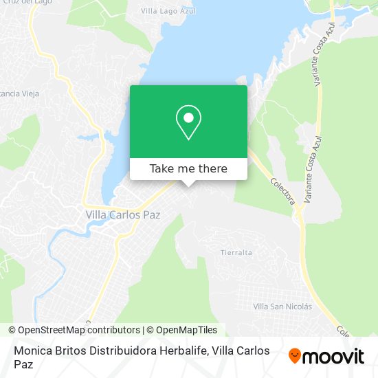 Monica Britos Distribuidora Herbalife map