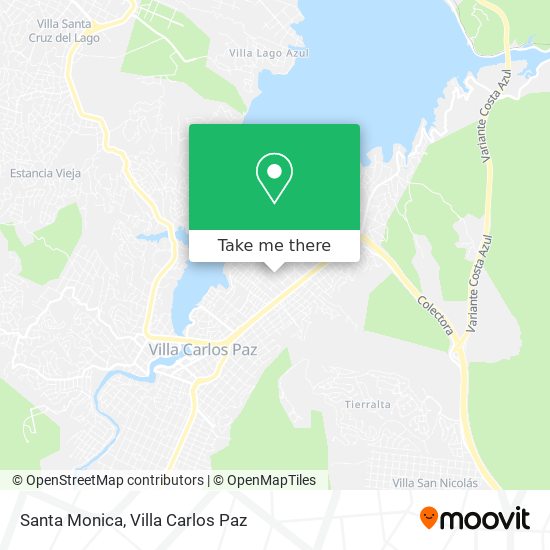 Mapa de Santa Monica