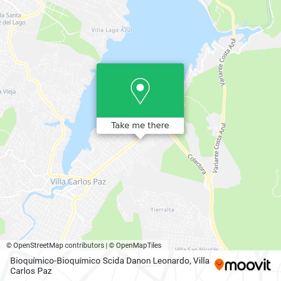 Bioquímico-Bioquímico Scida Danon Leonardo map