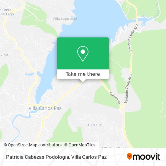 Mapa de Patricia Cabezas Podologia