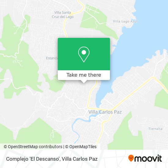 Complejo 'El Descanso' map