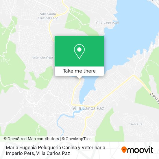 Maria Eugenia Peluqueria Canina y Veterinaria Imperio Pets map