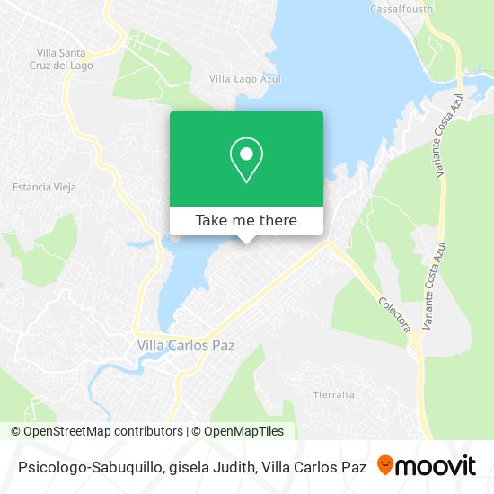 Mapa de Psicologo-Sabuquillo, gisela Judith