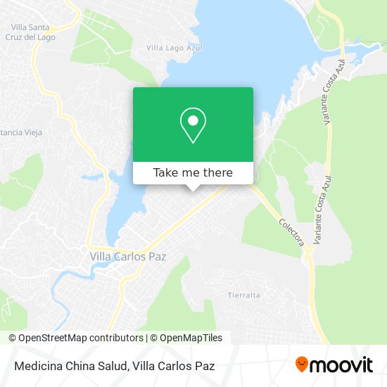 Medicina China Salud map