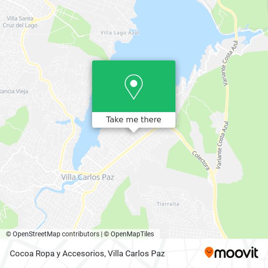 Cocoa Ropa y Accesorios map