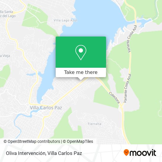 Oliva Intervención map