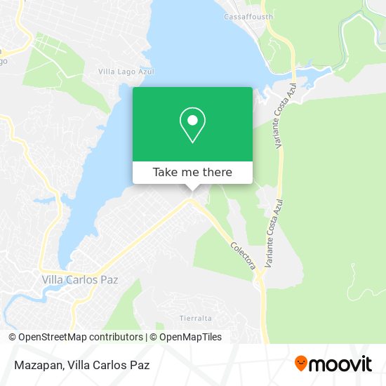 Mapa de Mazapan