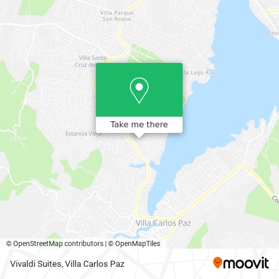 Vivaldi Suites map
