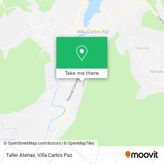 Taller Atenas map